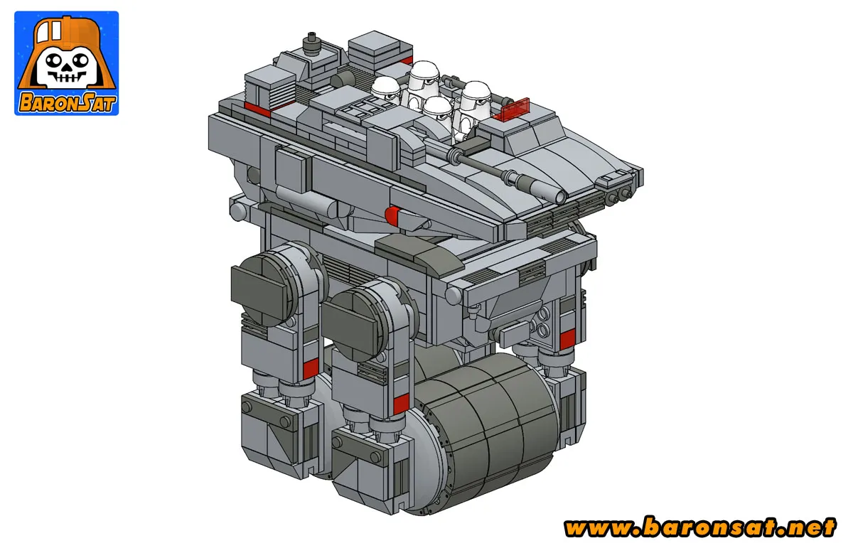 Star Wars MTV-7Lego moc building Instructions Sample High